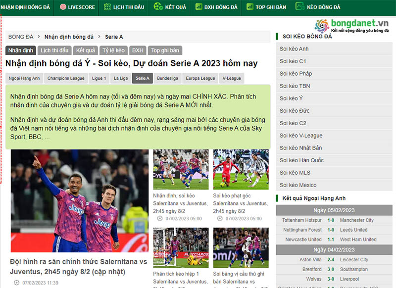 Soi k&egrave;o b&oacute;ng đ&aacute; &Yacute; - Nhận định b&oacute;ng đ&aacute; &Yacute; tại Kết quả b&oacute;ng đ&aacute;