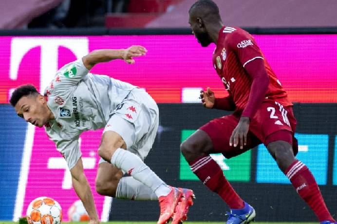 Ph&acirc;n t&iacute;ch k&egrave;o hiệp 1 Mainz vs Bayern Munich, 2h45 ng&agrave;y 2/2