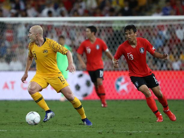 Soi k&egrave;o phạt g&oacute;c &Uacute;c vs H&agrave;n Quốc, 22h30 ng&agrave;y 2/2