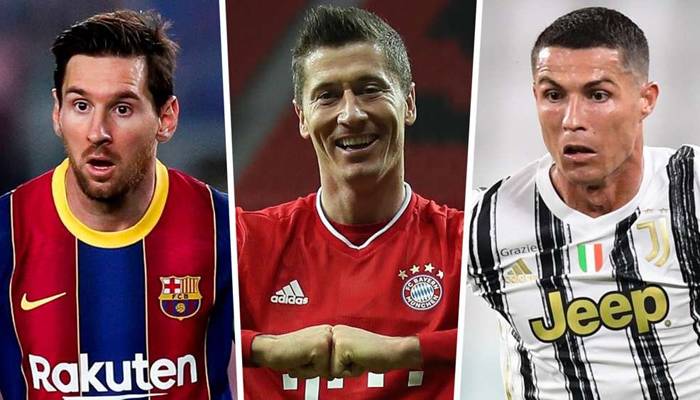 Chiếc gi&agrave;y V&agrave;ng ch&acirc;u &Acirc;u 20/21: Lewandowski bỏ xa Ronaldo v&agrave; Messi
