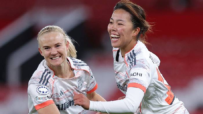 Nhận định soi k&egrave;o nữ Bayern Munich vs nữ MU, 23h45 ng&agrave;y 1/4: Tiếp tục thắng