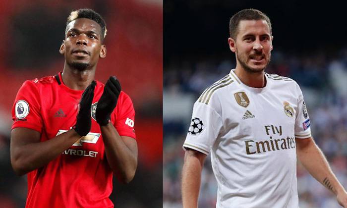 &lsquo;Paul Pogba c&oacute; thể gia nhập Real Madrid v&agrave; Eden Hazard tới MU&rsquo;