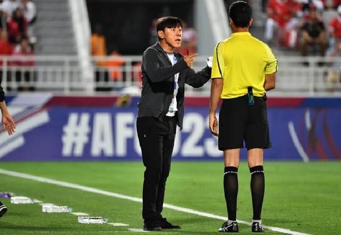HLV Shin Tae Yong: &lsquo;U23 Indonesia kiệt quệ về thể chất v&agrave; tinh thần&rsquo;