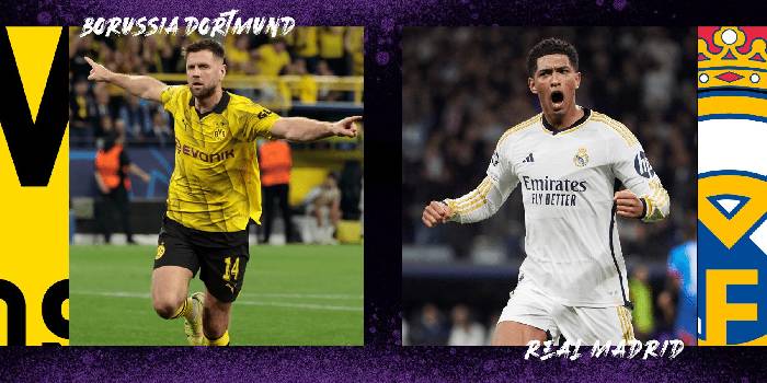 Si&ecirc;u m&aacute;y t&iacute;nh dự đo&aacute;n Dortmund vs Real Madrid, 2h00 ng&agrave;y 2/6