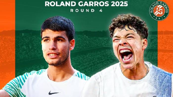 Nhận định tennis Alcaraz vs Shelton, V&ograve;ng 4 Roland Garros - 19h00 ng&agrave;y 1/6