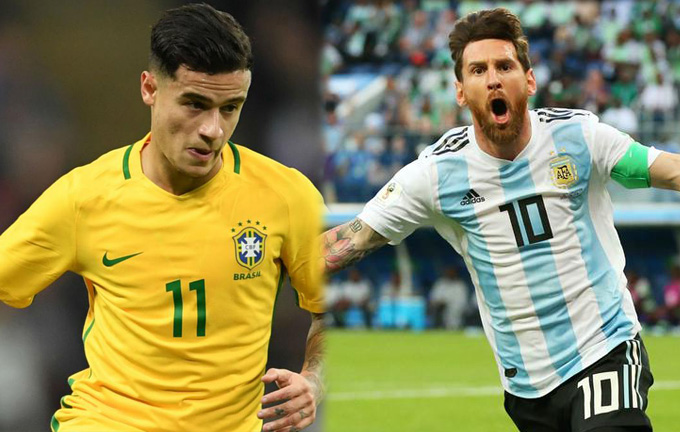 Dự đo&aacute;n đội h&igrave;nh Brazil vs Argentina, 7h30 ng&agrave;y 3/7