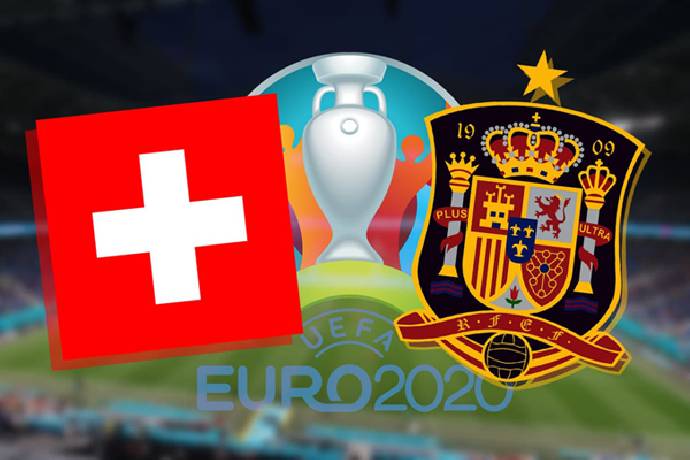 Đội h&igrave;nh ra s&acirc;n ch&iacute;nh thức Thụy Sĩ vs T&acirc;y Ban Nha, 23h ng&agrave;y 2/7