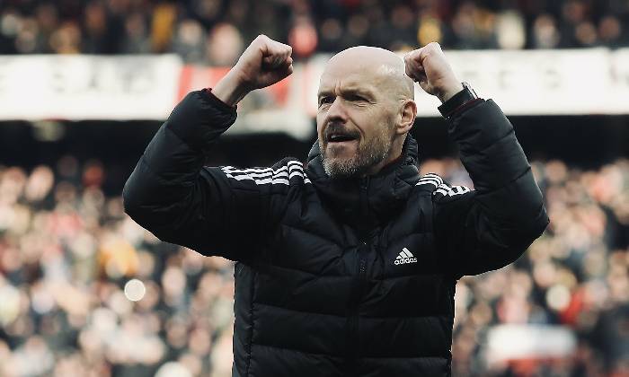 Ten Hag : 'Anh ấy sẽ l&agrave; tiền đạo vĩ đại nhất lịch sử Premier League'