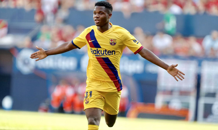 Thần đồng Ansu Fati tiếp tục đi v&agrave;o lịch sử CLB Barcelona v&agrave; La Liga