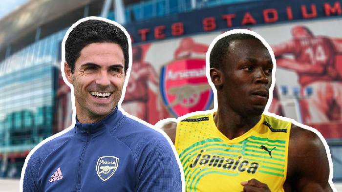 Arteta: 'Đỉnh của ch&oacute;p cậu ấy l&agrave;m t&ocirc;i nhớ tới Usain Bolt'