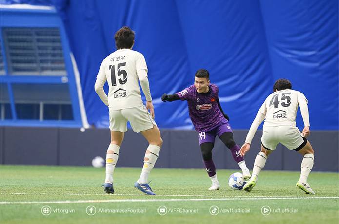 Quang Hải ghi b&agrave;n, đội tuyển Việt Nam to&agrave;n thắng 3 trận ở H&agrave;n Quốc