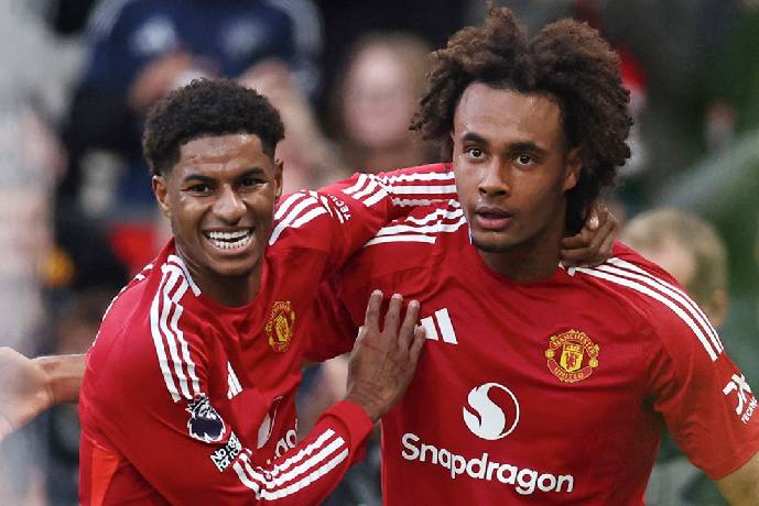 Rashford, Zirkzee c&ugrave;ng lập c&uacute; đ&uacute;p, MU thắng đậm Everton