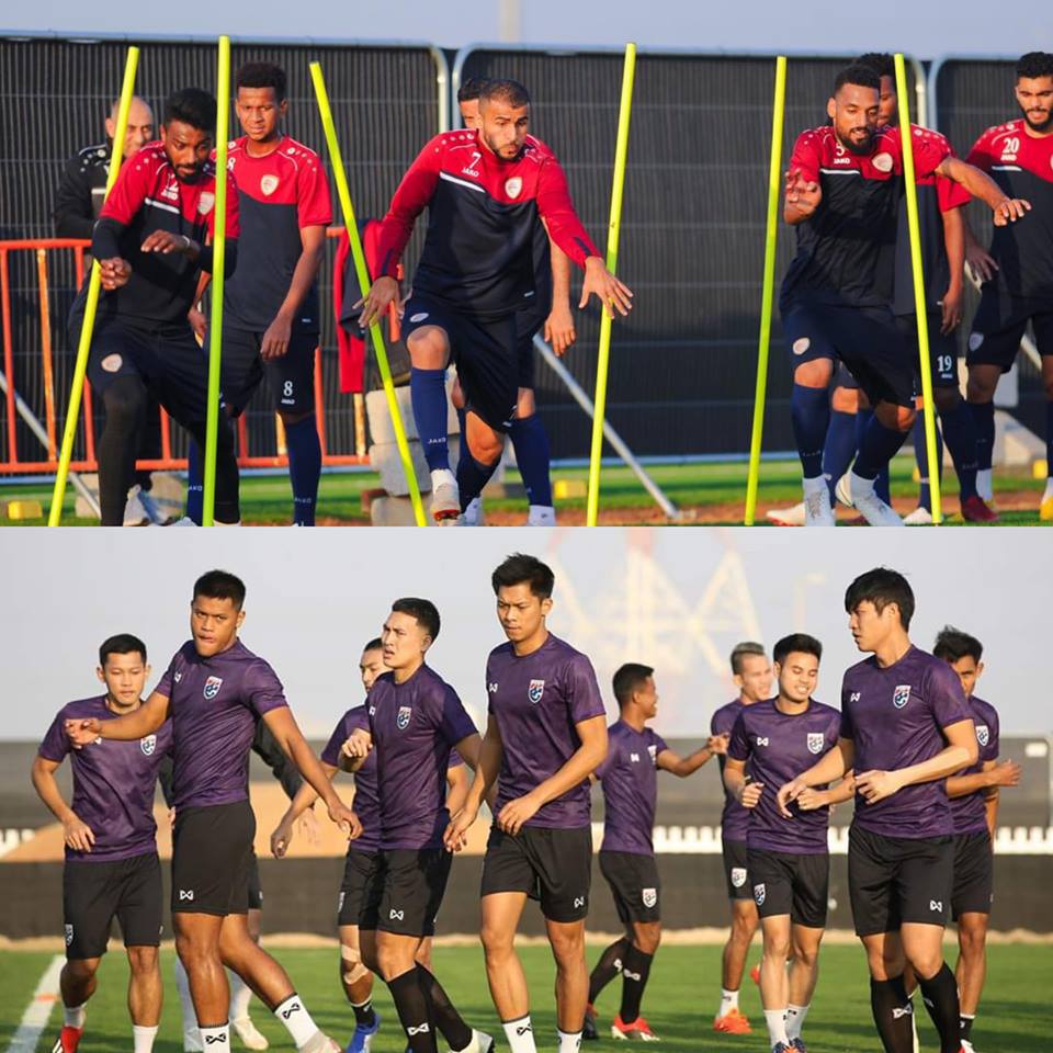 Th&aacute;i Lan v&agrave; Oman giao hữu k&iacute;n trước thềm Asian Cup 2019