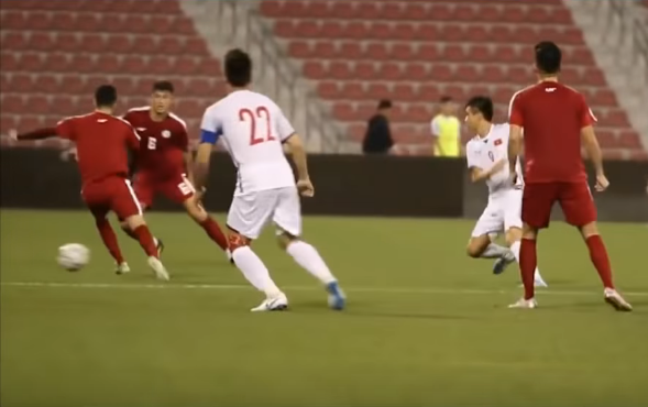 Video Quang Hải, Văn Đức lập si&ecirc;u phẩm kiểu Tiki-Taka trận Việt Nam 4-2 Philippines