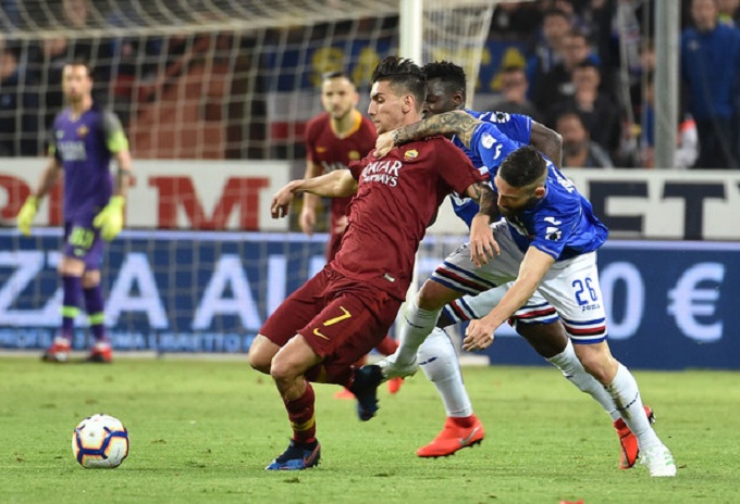 Nhận định AS Roma vs Sampdoria, 21h00 ng&agrave;y 3/1