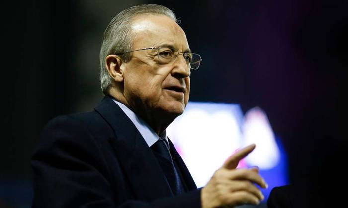 Chủ tịch Florentino Perez của Real Madrid dương t&iacute;nh với SARS-CoV-2