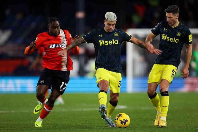 Soi k&egrave;o g&oacute;c Newcastle vs Luton Town, 22h00 ng&agrave;y 3/2