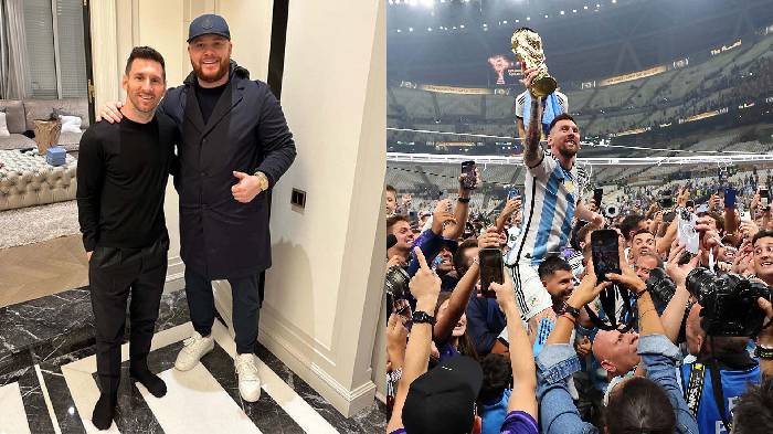 'Tổng t&agrave;i' Messi tặng qu&agrave; si&ecirc;u sang cho c&aacute;c nh&acirc;n vi&ecirc;n v&agrave; đồng đội