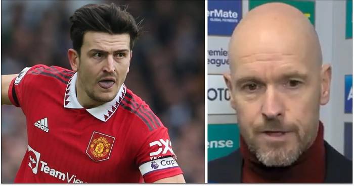 Ten Hag ra ph&aacute;n quyết về tương lai của Maguire ở Man United