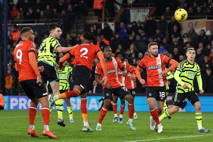Soi k&egrave;o g&oacute;c Arsenal vs Luton Town, 1h30 ng&agrave;y 4/4