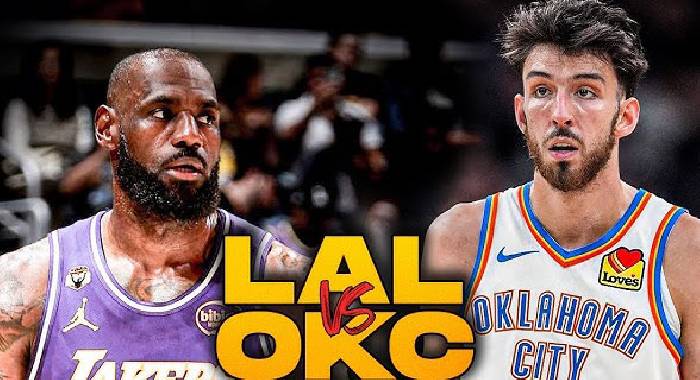 Nhận định b&oacute;ng rổ Oklahoma City Thunder vs Los Angeles Lakers, 08h30 ng&agrave;y 3/4: Đại chiến NBA