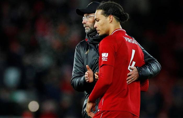 HLV Klopp l&agrave;m r&otilde; cơ hội dự EURO 2021 của Van Dijk