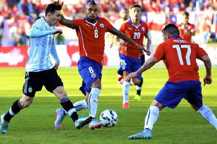 Soi k&egrave;o phạt g&oacute;c Argentina vs Chile, 7h ng&agrave;y 4/6