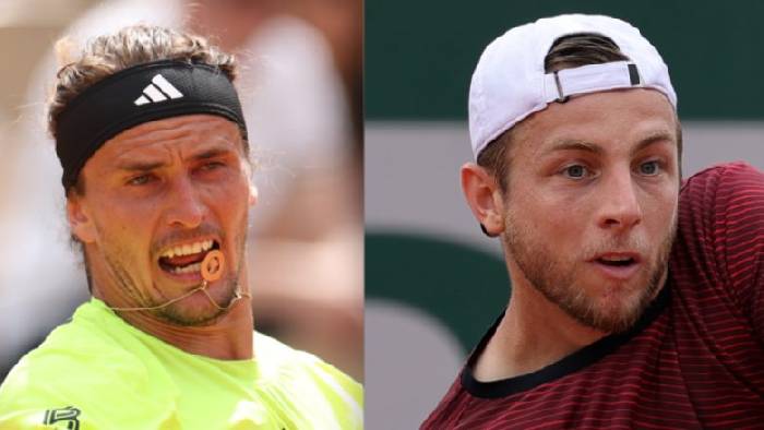 Link trực tiếp tennis Zverev vs Griekspoor, V&ograve;ng 4 Roland Garros - 17h30 ng&agrave;y 2/6