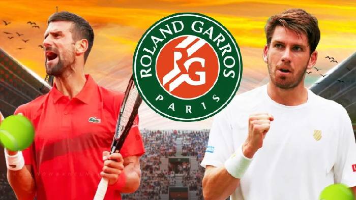 Nhận định tennis Djokovic vs Norrie, V&ograve;ng 4 Roland Garros - 19h00 ng&agrave;y 2/6