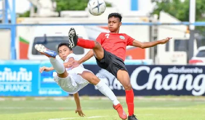 Soi k&egrave;o phạt g&oacute;c U19 Đ&ocirc;ng Timor vs U19 L&agrave;o, 15h ng&agrave;y 3/7