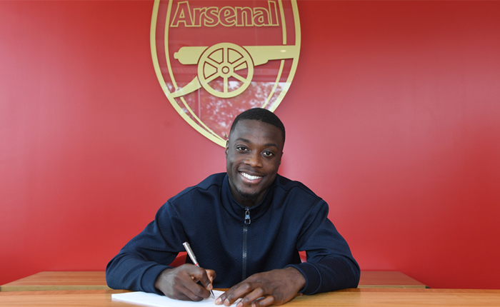 Arsenal ch&iacute;nh thức ho&agrave;n tất thương vụ Nicolas Pepe