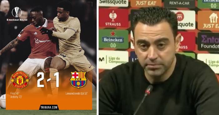 Xavi thừa nhận Barca ng&aacute;n nhất 'mũi khoan' si&ecirc;u tốc của Man United
