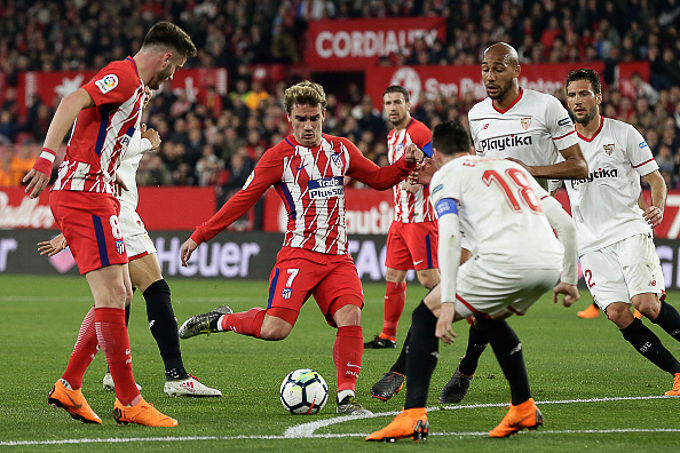 Nhận định b&oacute;ng đ&aacute; Sevilla vs Atl&eacute;tico Madrid, 0h30 ng&agrave;y 3/11: Dễ 'sập bẫy' đội kh&aacute;ch