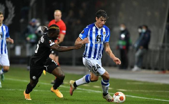 Tỷ lệ k&egrave;o nh&agrave; c&aacute;i Sociedad vs Sturm Graz, 0h45 ng&agrave;y 5/11