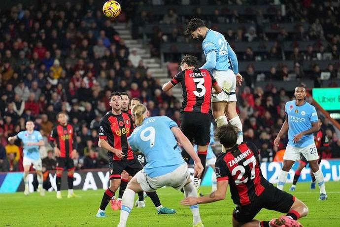 Si&ecirc;u m&aacute;y t&iacute;nh dự đo&aacute;n Man City vs Bournemouth, 23h30 ng&agrave;y 2/11