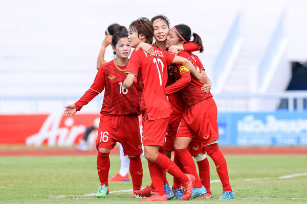 Lịch b&aacute;n kết b&oacute;ng đ&aacute; nữ SEA Games 30: Nữ Việt Nam vs Nữ Philippines