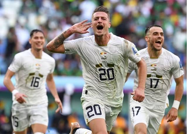 Đội h&igrave;nh ra s&acirc;n ch&iacute;nh thức Serbia vs Thụy Sĩ, 2h ng&agrave;y 3/12 (cập nhật)