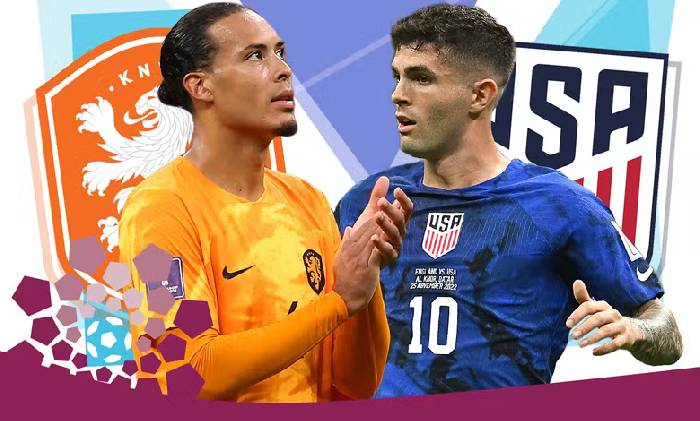 So s&aacute;nh gi&aacute; trị đội h&igrave;nh H&agrave; Lan vs Mỹ, 22h ng&agrave;y 3/12