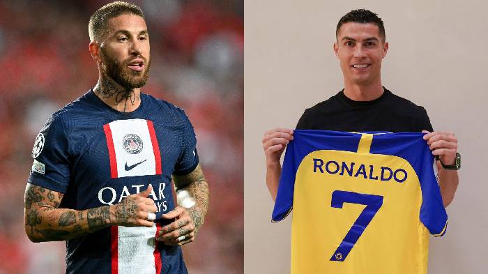 Al Nassr muốn 'giải cứu' Ramos khỏi PSG, t&aacute;i hợp với Ronaldo ở Arab