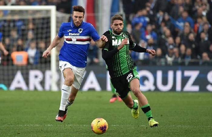 Biến động tỷ lệ k&egrave;o Sassuolo vs Sampdoria, 18h30 ng&agrave;y 4/1