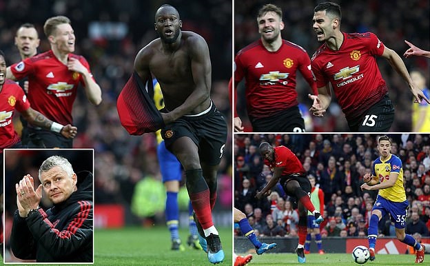 MU 3-2 Southampton: Lukaku lập c&uacute; đ&uacute;p, MU trở lại Top 4