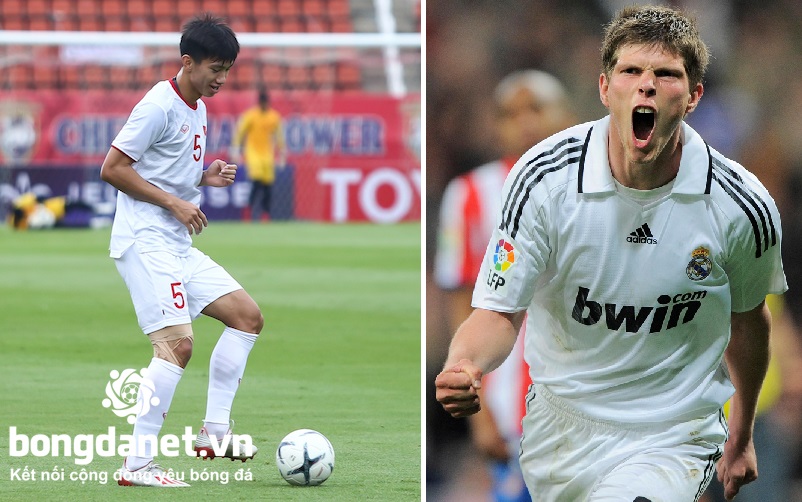 Văn Hậu c&oacute; cơ hội th&agrave;nh đồng đội của cựu sao Real Madrid