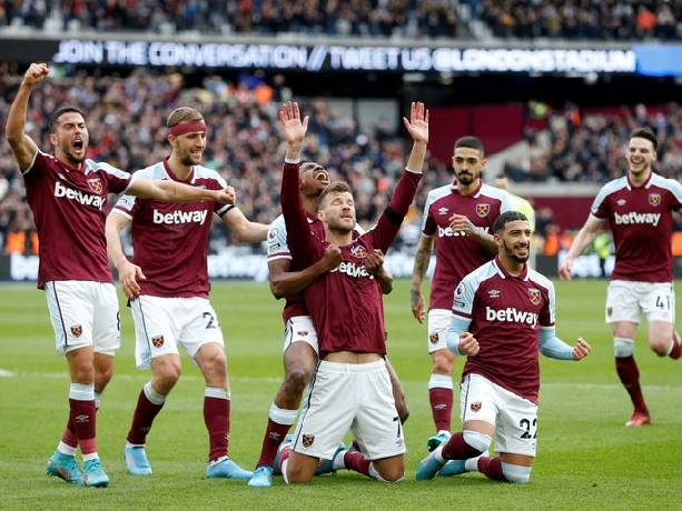 Đội h&igrave;nh ra s&acirc;n ch&iacute;nh thức West Ham vs Everton, 20h ng&agrave;y 3/4