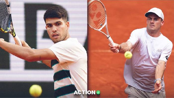 Link trực tiếp tennis Alcaraz vs Paul, Tứ kết Roland Garros - 1h15 ng&agrave;y 4/6