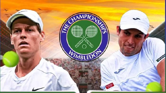 Link trực tiếp tennis Sinner vs Vukic, V&ograve;ng 2 Wimbledon - 23h00 ng&agrave;y 3/7