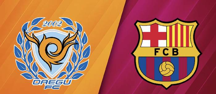 Soi k&egrave;o phạt g&oacute;c Daegu FC vs Barcelona, 18h00 ng&agrave;y 4/8