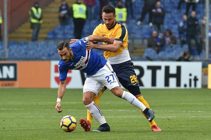 Soi k&egrave;o, dự đo&aacute;n Macao Verona vs Sampdoria, 23h ng&agrave;y 4/9