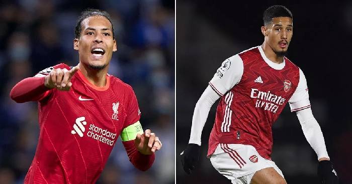 Saliba: 'Kh&ocirc;ng phải Van Dijk, CB hay nhất EPL đang ở Manchester'