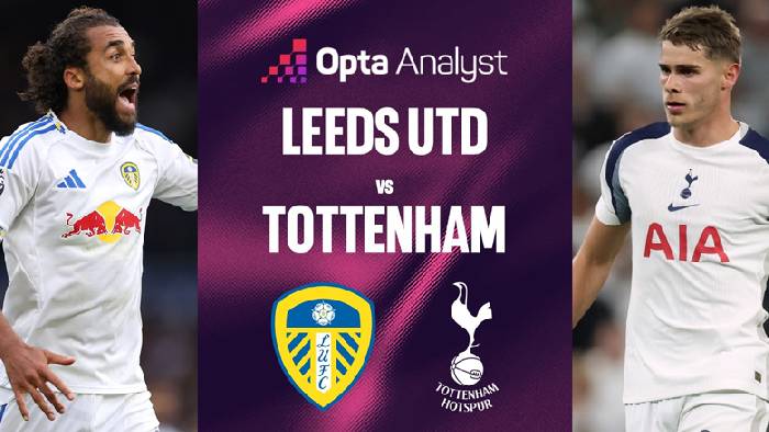 Si&ecirc;u m&aacute;y t&iacute;nh dự đo&aacute;n Leeds United vs Tottenham, 18h30 ng&agrave;y 4/10