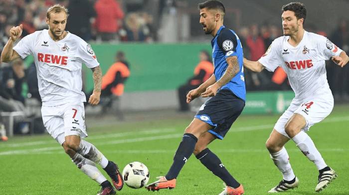 Soi k&egrave;o g&oacute;c Hoffenheim vs Koln, 01h30 ng&agrave;y 4/10